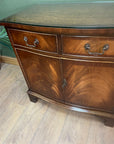 Vintage Bevan Funnell Mahogany Serpentine Front Cocktail Cabinet (SKU69)