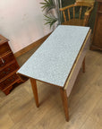 Mid Century Drop Leaf Dining Table Formica Top (SKU29)
