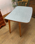 Mid Century Drop Leaf Dining Table Formica Top (SKU29)