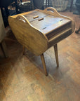 Vintage Side Table Cantilever Sewing Box (SKU231)