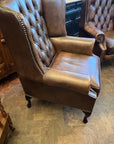Vintage Chesterfield Wingback Armchair (SKU97)