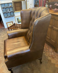 Vintage Chesterfield Wingback Armchair (SKU96)