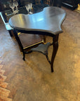 Antique Mahogany Heart Shape Console Table (SKU224)