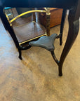 Antique Mahogany Heart Shape Console Table (SKU224)