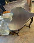 Antique Mahogany Heart Shape Console Table (SKU224)