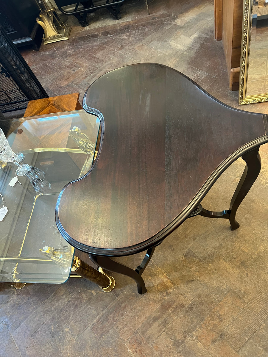 Antique Mahogany Heart Shape Console Table (SKU224)