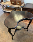 Antique Mahogany Heart Shape Console Table (SKU224)