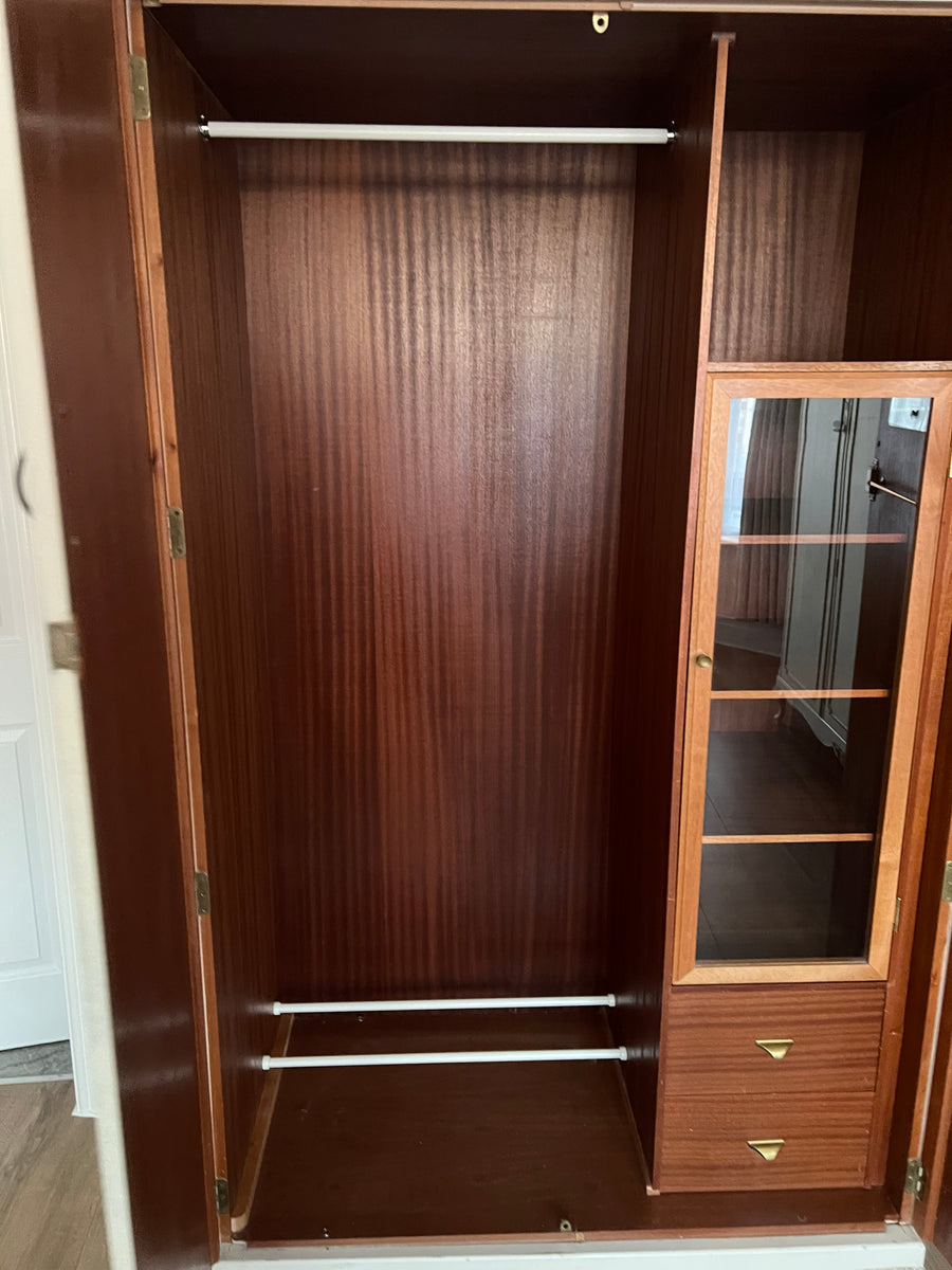 Vintage French Style Double Wardrobe (SKU159)