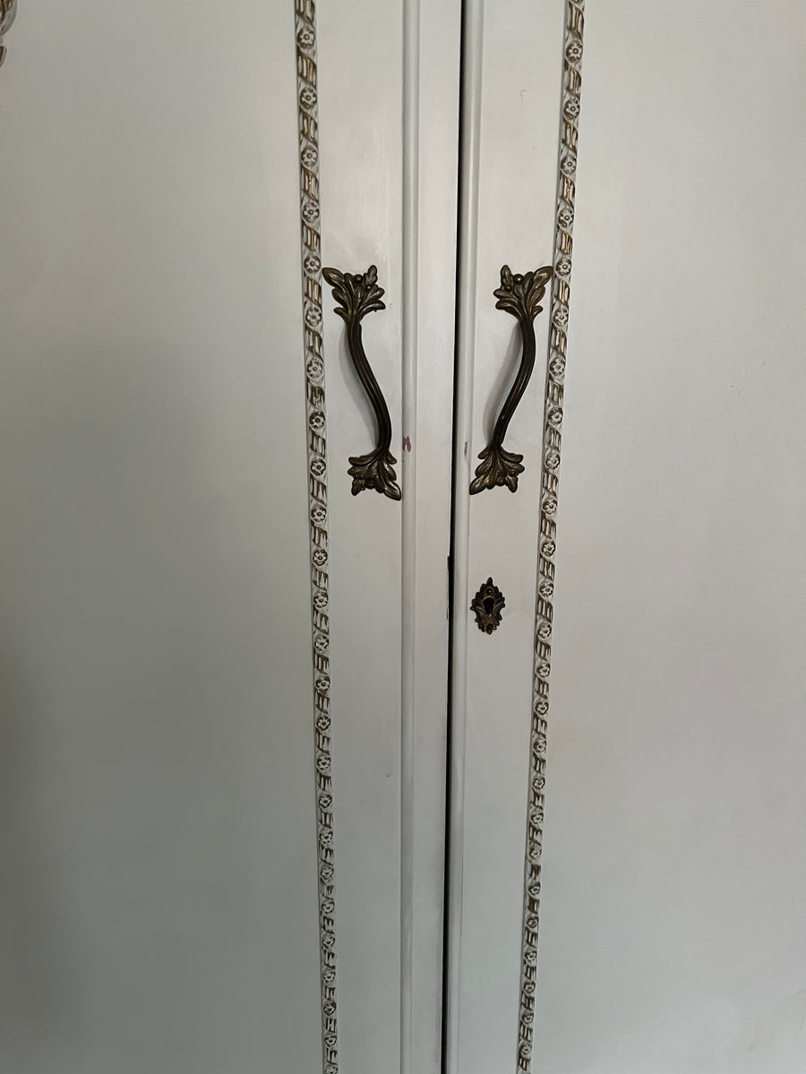 Vintage French Style Double Wardrobe (SKU159)