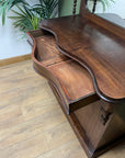 Antique Victorian Mahogany Chiffonier With Mirror (SKU053)