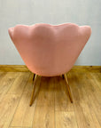 Pink Upholstered Bedroom Chair (SKU156)