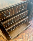 Vintage Mahogany Georgian Style Small Chest Drawers (SKU163)