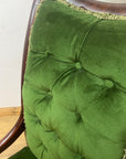 Antique Victorian Button-Back Armchair (SKU251)