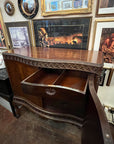 Mahogany Chippendale Style Buffet Cabinet On Cabriole Legs (SKU61)