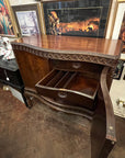 Mahogany Chippendale Style Buffet Cabinet On Cabriole Legs (SKU61)