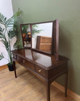 Vintage Stag Triple Mirror Dressing Table (SKU162)