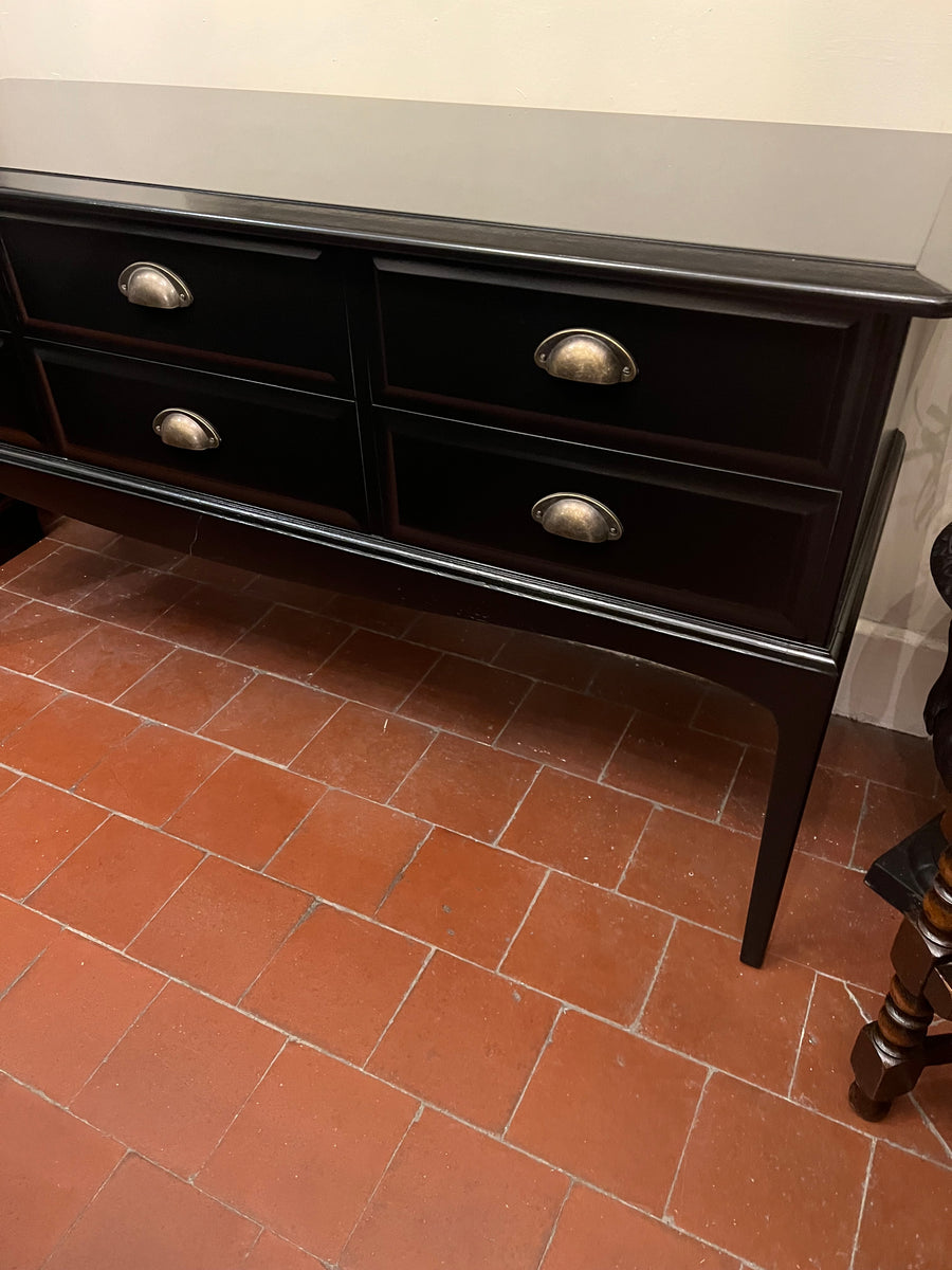 Vintage Stag Sideboard Chest Black (SKU92)
