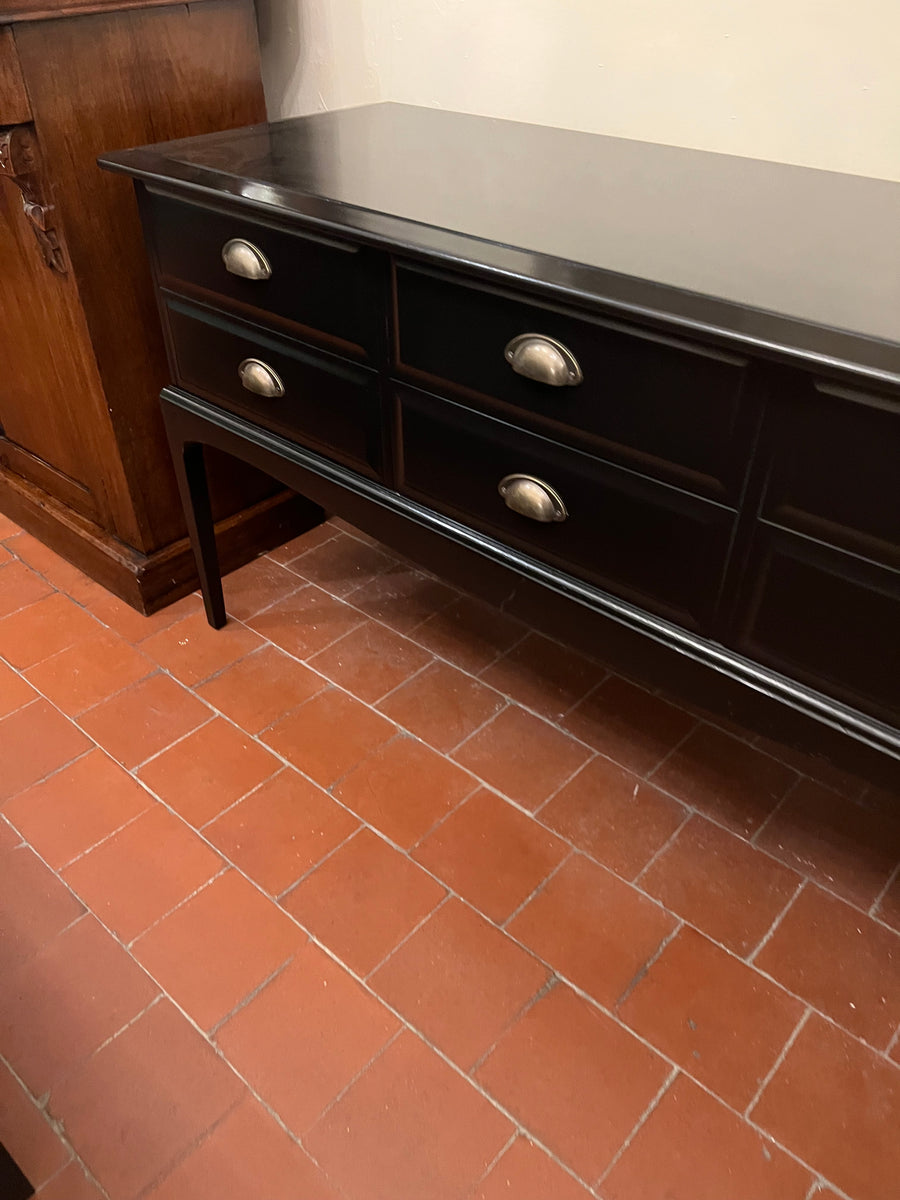 Vintage Stag Sideboard Chest Black (SKU92)