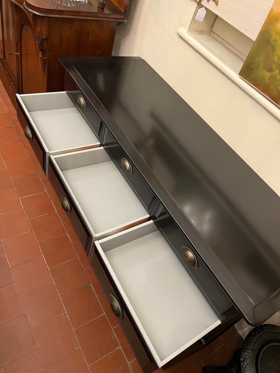 Vintage Stag Sideboard Chest Black (SKU92)