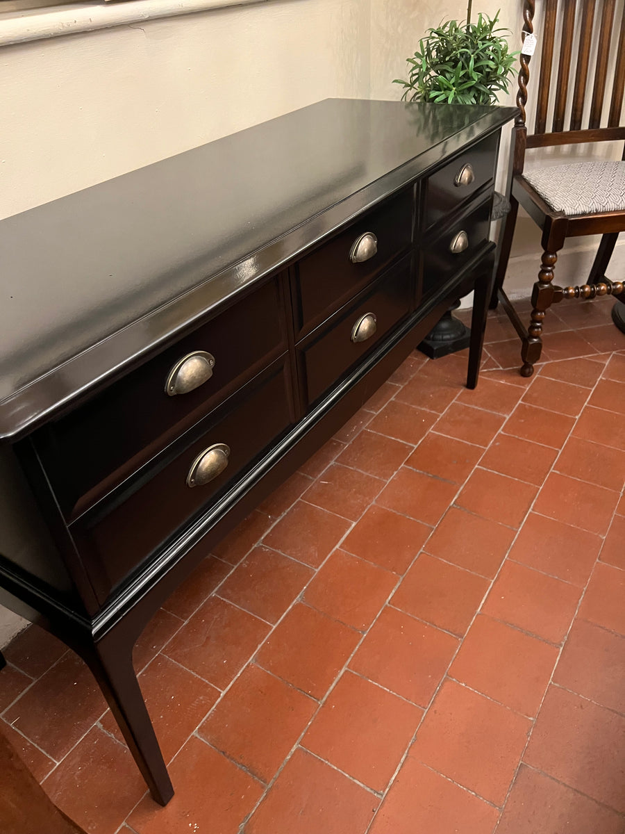 Vintage Stag Sideboard Chest Black (SKU92)