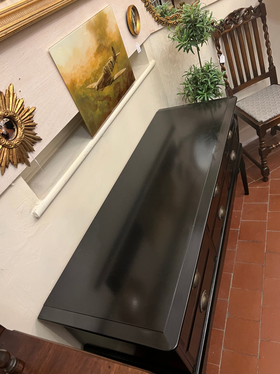 Vintage Stag Sideboard Chest Black (SKU92)