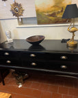 Vintage Stag Sideboard Chest Black (SKU92)