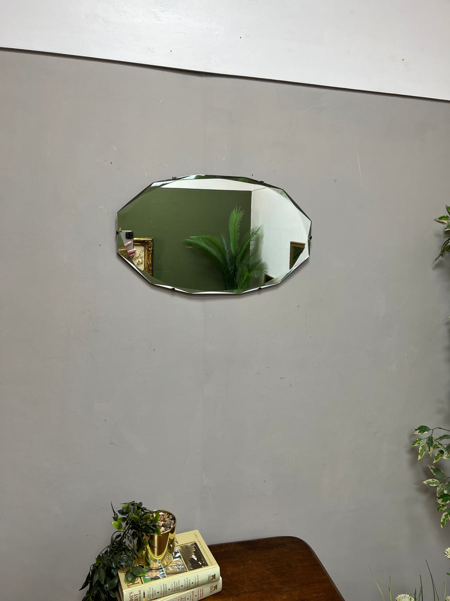 Art Deco Frameless Mirror (SKU334)