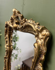 Vintage Gold Ornate Framed Mirror (SKU328)