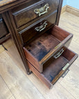 Antique Leather Top Desk