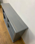 Grey Bookcase With Grey Washed Top (SKU139)
